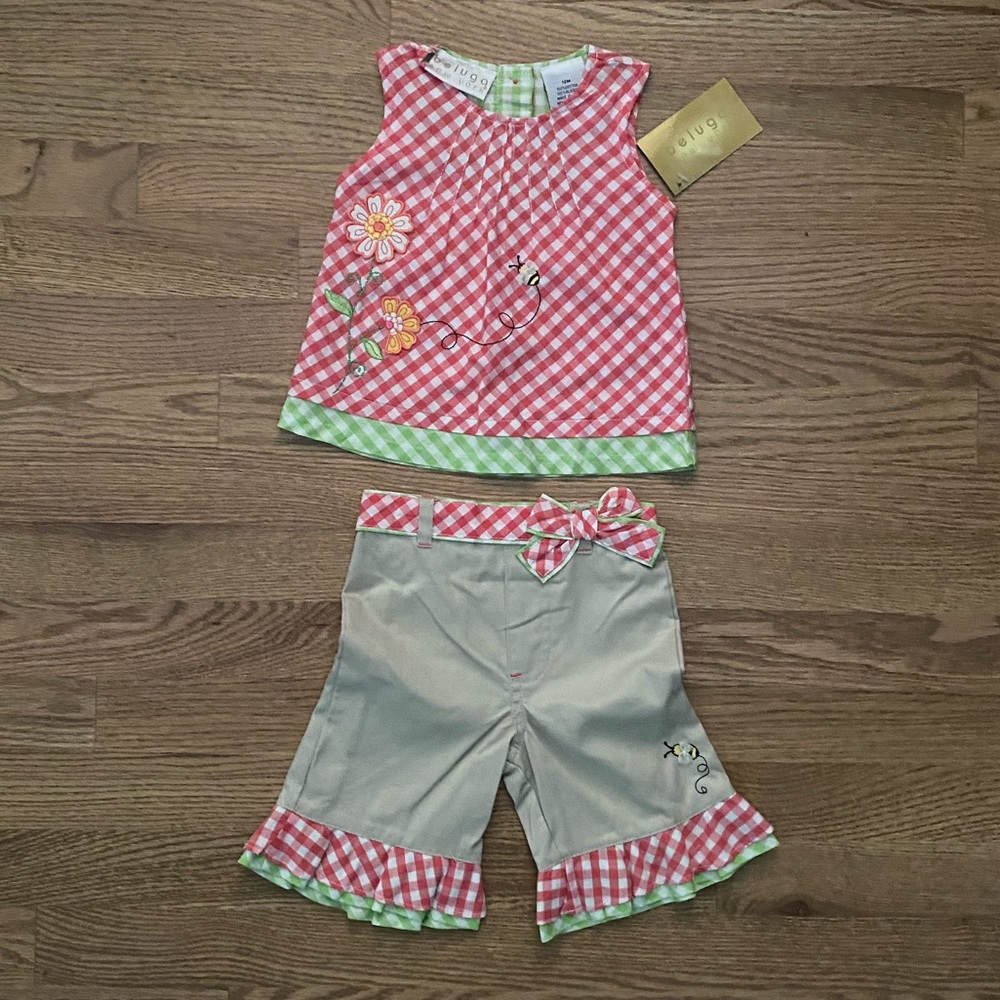 NWT 2T Tank & Flare Pant - Cute Toddler 2pc Outfit